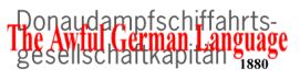 Donaudampfschiffahrtsgesellschaftkapitän (redundant link to Mark Twain, cf. below)